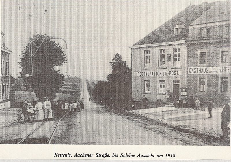 Dorfansichten Aachener Straße 1918